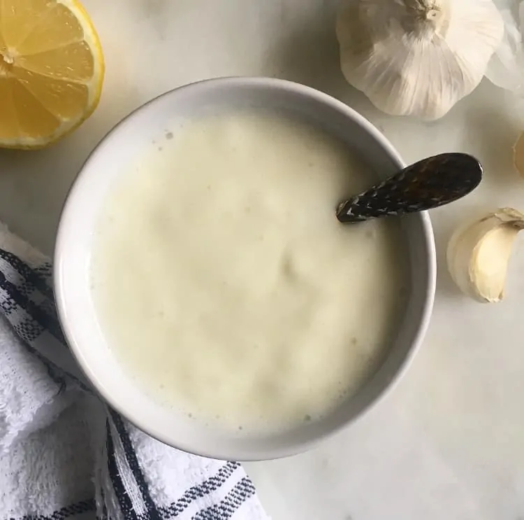 Middle Eastern Garlic Sauce – Toum