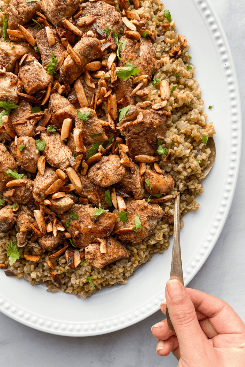 Freekeh with Chicken