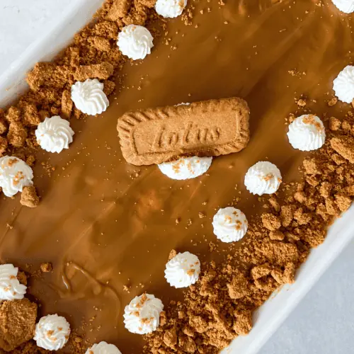 Biscoff Icebox Cake